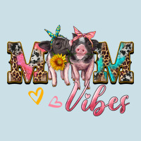 Mom Vibes Baby Pigs Ladies Tee | Teevron