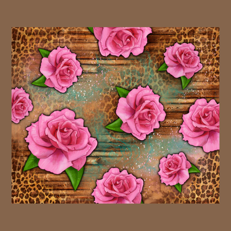 Western Pink Roses Premium Tee by LillyAllenDesigns | Teevron