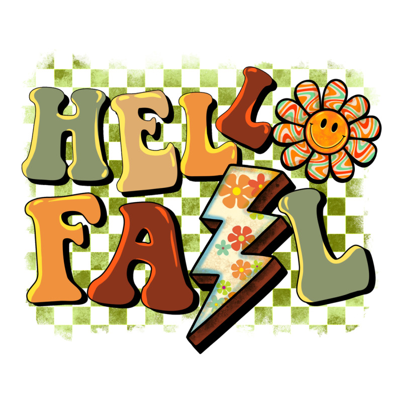 Groovy Hello Fall Long Sleeve Tee by BarkalooDesign | Teevron