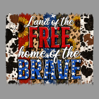 Land Of The Free Home Of The Brave Brushstroke Vintage Hoodie | Teevron