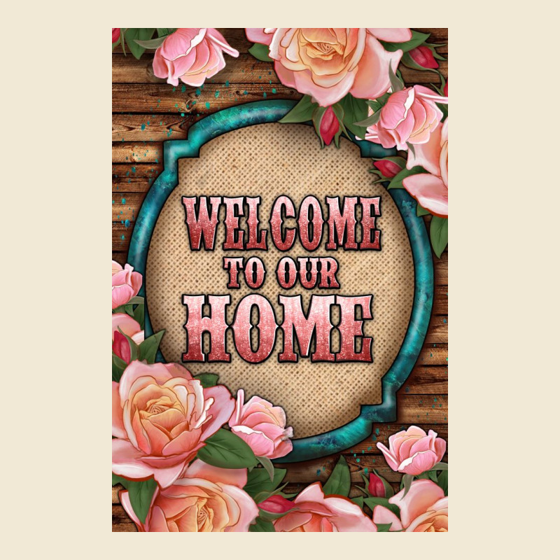 Western Welcome To Our Home Premium Tee by LillyAllenDesigns | Teevron