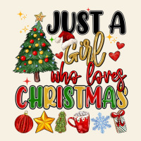Just A Girl Who Loves Christmas Vintage Tee | Teevron