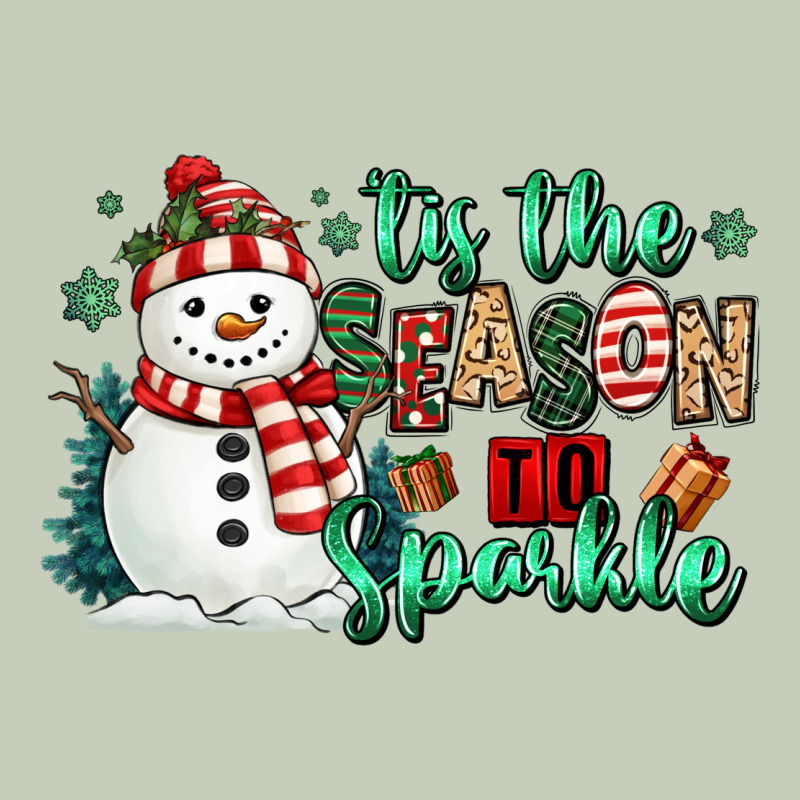 Tis The Season To Sparkle Snowman Classic Tee by MaliasSmallBusiness | Teevron