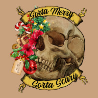 Sorta Merry Sorta Scary Skull Vintage Tee | Teevron