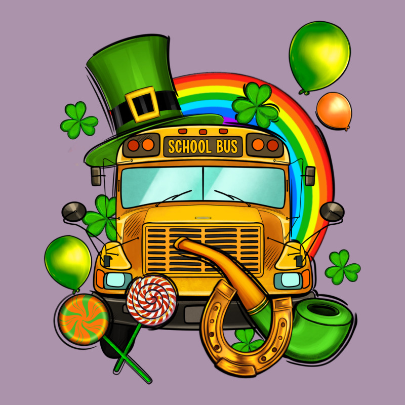 St. Patrick's School Bus Heavyweight Hoodie by OliviaCreatesArt | Teevron