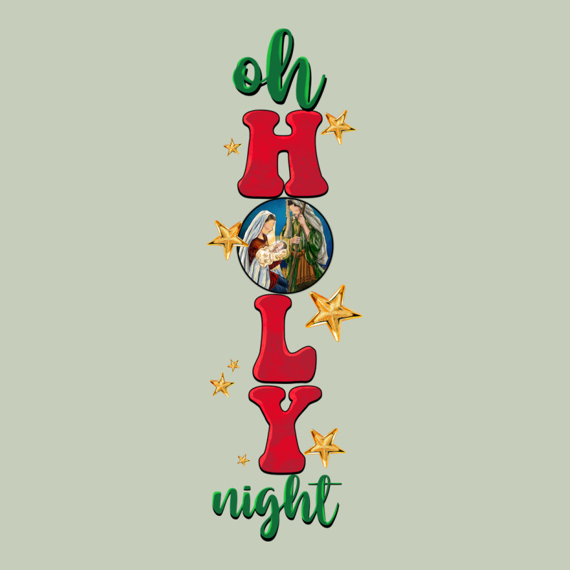Oh Holy Night Long Sleeve Tee by BarkalooDesign | Teevron