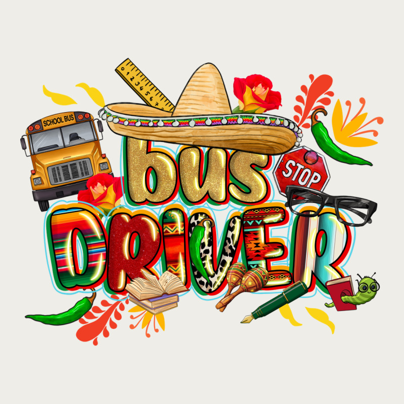 Cinco De Mayo Bus Driver Zipper Hoodie by CowGirlArtShop | Teevron