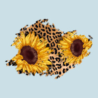Sunflower Leopard Patch Ladies Tee | Teevron