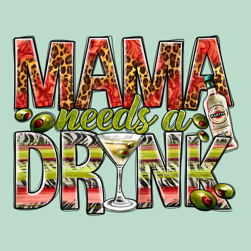 Mama Needs A Drink Mother's Day Premium Hoodie by HowdyJamesFarm | Teevron