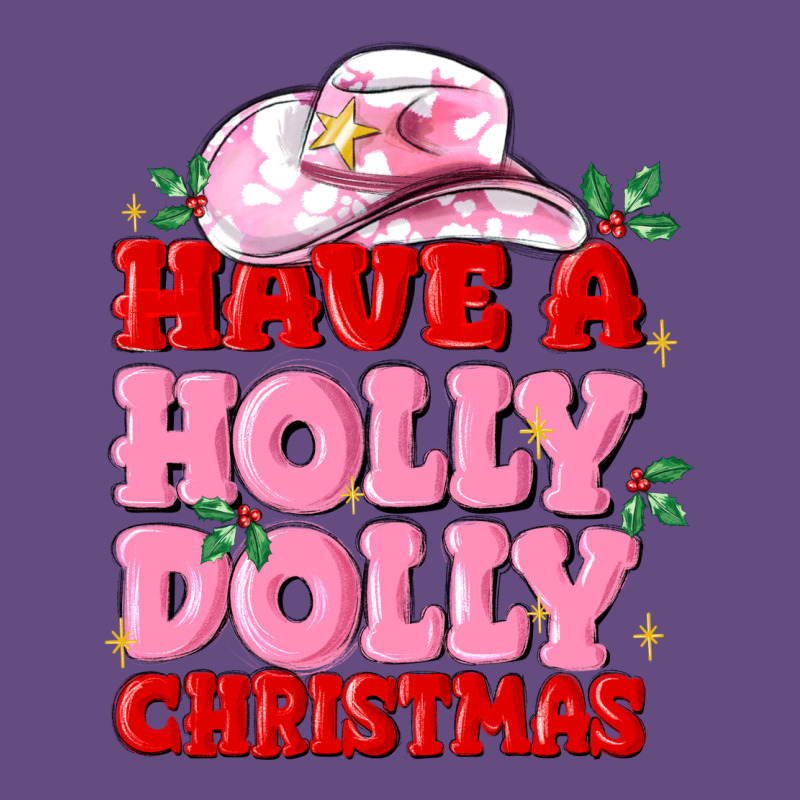 Have A Holly Dolly Christmas Vintage Hoodie by MaliasSmallBusiness | Teevron