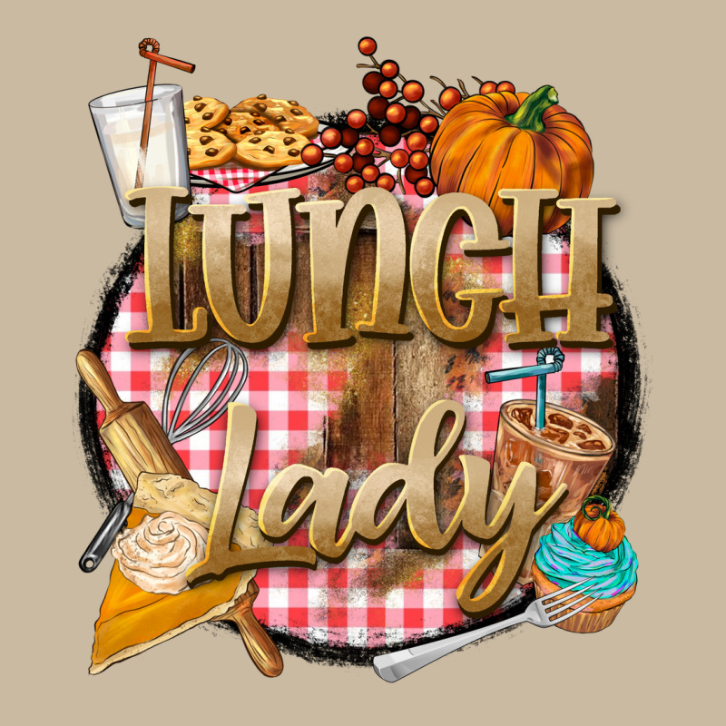 Fall  Lunch Lady Long Sleeve Tee by BarkalooDesign | Teevron