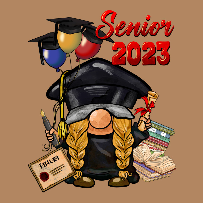 Senior 2023 Gnome Long Sleeve Tee by BarkalooDesign | Teevron