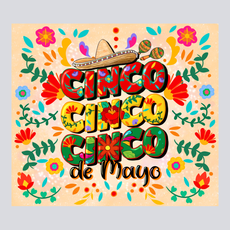Cinco Cinco Cinco De Mayo Zipper Hoodie by CowGirlArtShop | Teevron