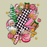 Pink Christmas Lightning Bolt Heavy Core Tee | Teevron