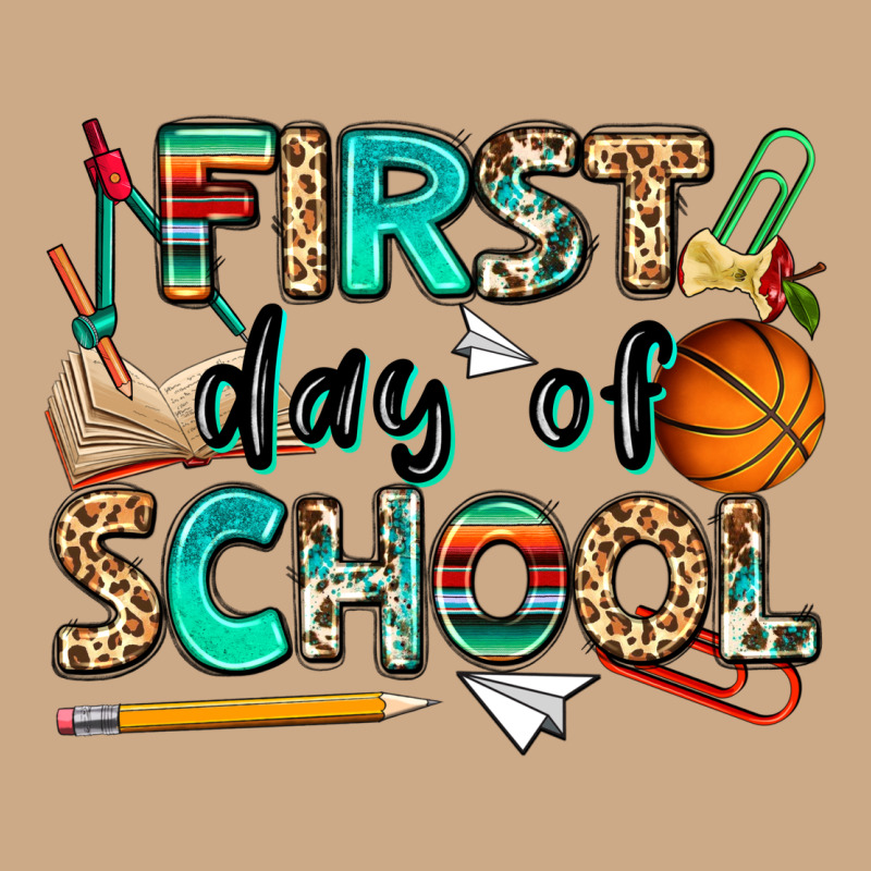 First Day Of School Vintage Hoodie by NancyCooperArtShop | Teevron
