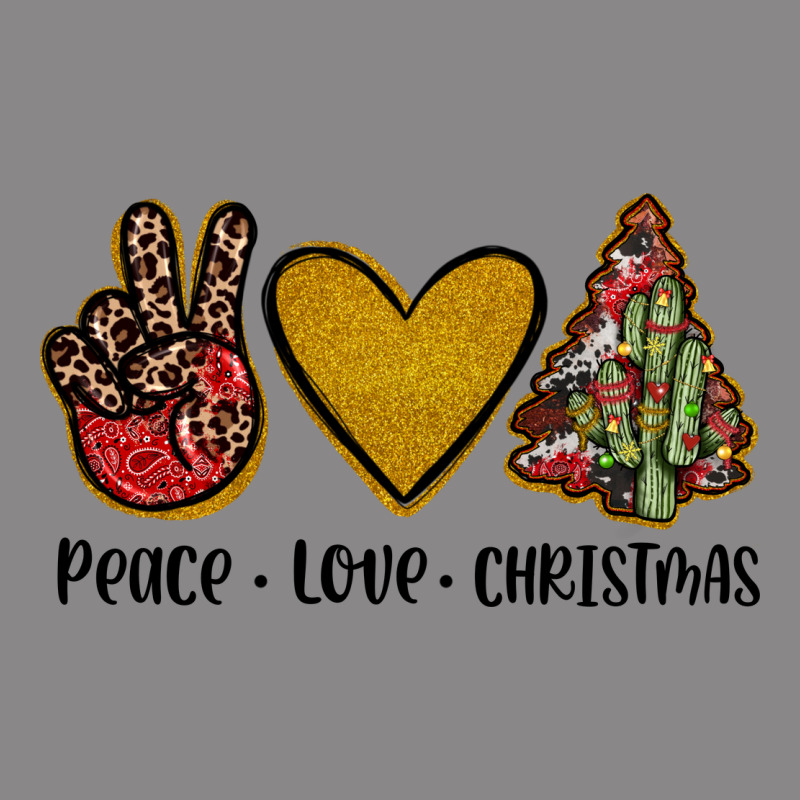 Peace Love Christmas Vintage Tee by JahusDesignShop | Teevron