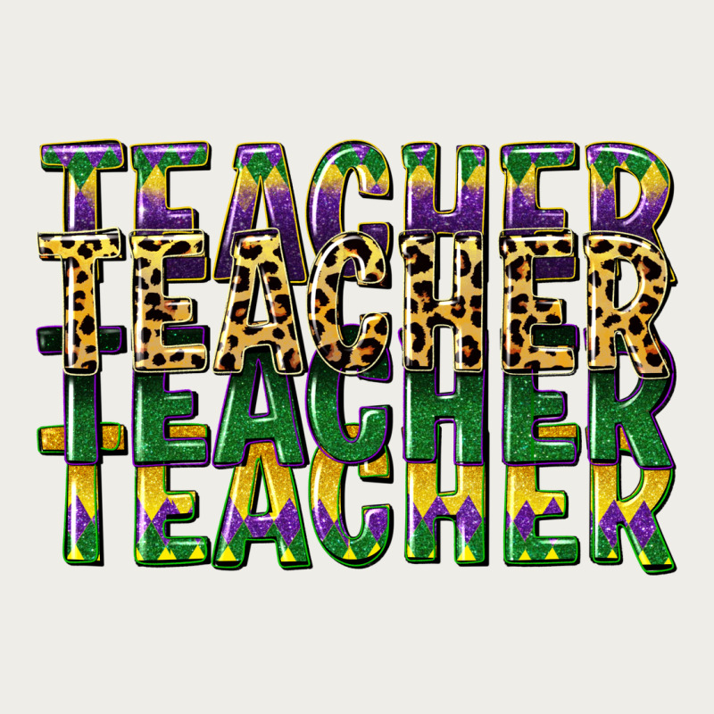 Teacher Mardi Gras Zipper Hoodie by CowGirlArtShop | Teevron