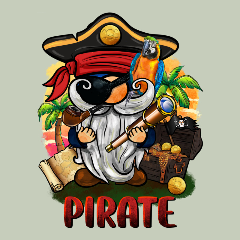 Pirate Gnome Long Sleeve Tee by BarkalooDesign | Teevron