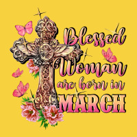 Blessed Women Are Born In March Premium Sweatshirt | Teevron