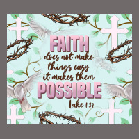 Faith Does Not Make Things Easy Urban Heavy Tee | Teevron