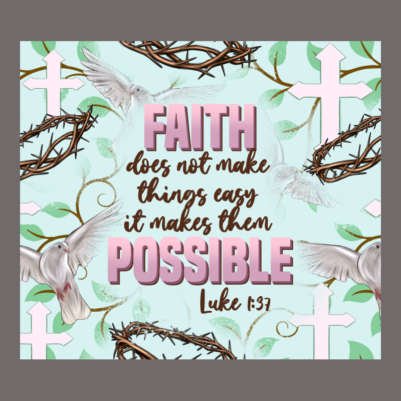 Faith Does Not Make Things Easy Urban Heavy Tee by JahusDesignShop | Teevron