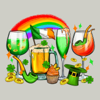 Wine Glasses St. Patricks Heavyweight Hoodie | Teevron