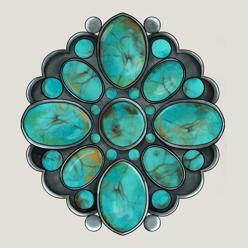 Turquoise Gemstone Heavy Core Tee by Artiststas | Teevron