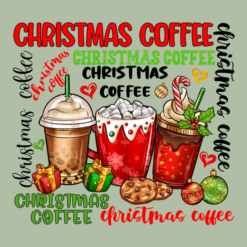 Christmas Coffee Urban Heavy Tee by MaliasSmallBusiness | Teevron