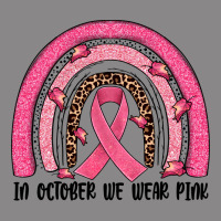 In October We Wear Pink Rainbow Vintage Tee | Teevron