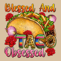 Blessed And Taco Obsessed Mexico Heavyweight Hoodie | Teevron