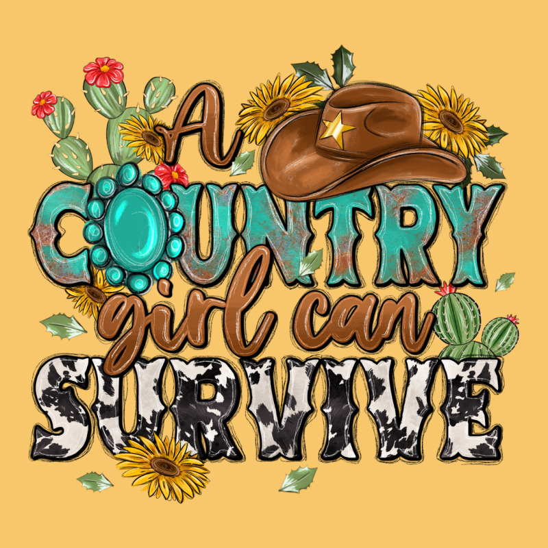 A Country Girl Can Survive Vintage Hoodie by MaliasSmallBusiness | Teevron