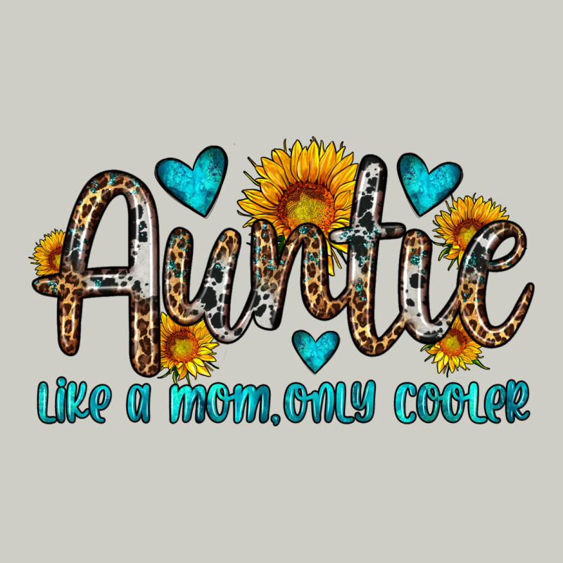 Auntie Like A Mom Only Cooler Heavyweight Hoodie by OliviaCreatesArt | Teevron