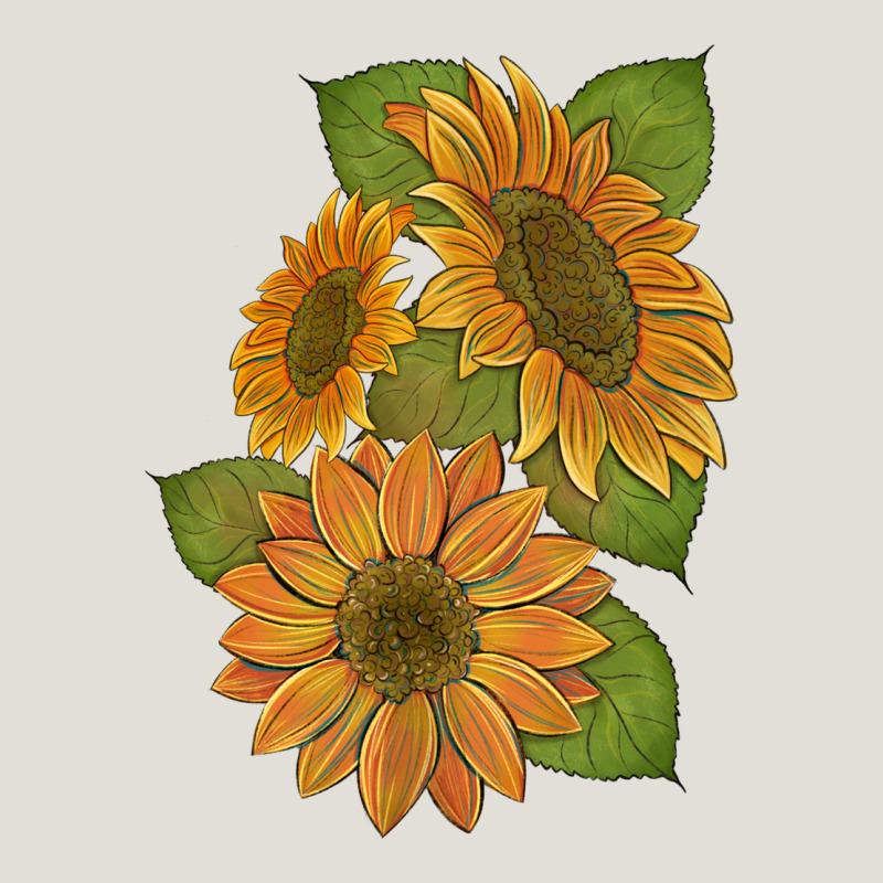 Sunflowers B Heavy Core Tee by Artiststas | Teevron