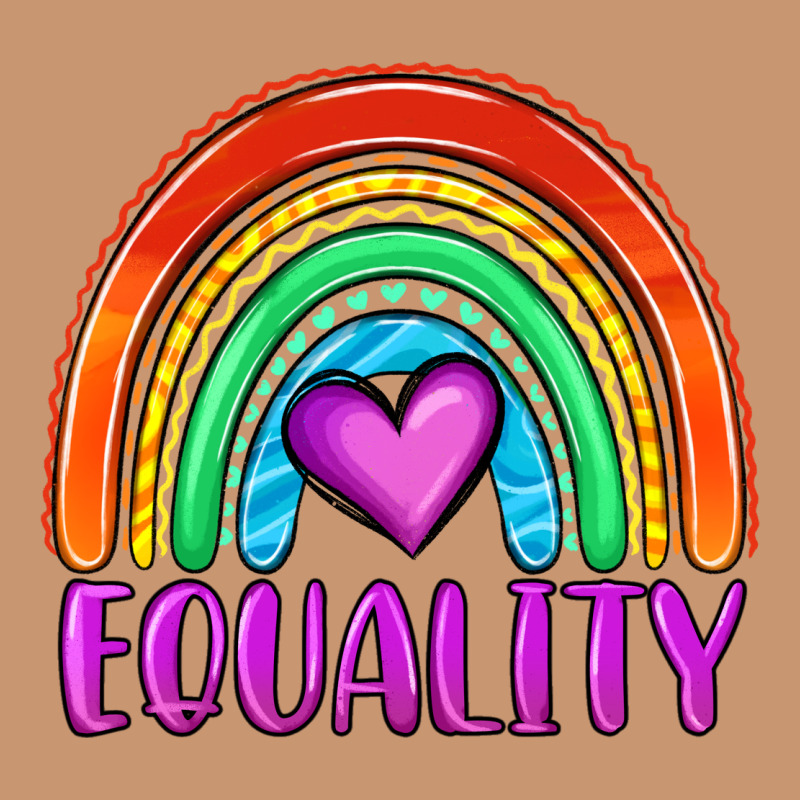 Equality Rainbow Heavyweight Hoodie by OliviaCreatesArt | Teevron