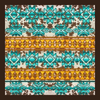Aztec Cowhide Seamless Heavy Core Tee | Teevron