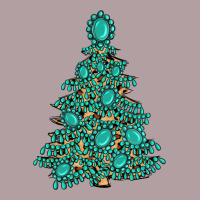 Christmas Tree With Gemstones Vintage Hoodie | Teevron
