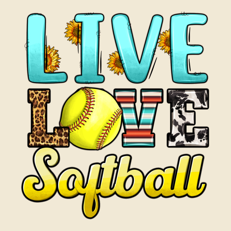 Live Love Softball Premium Tee by LillyAllenDesigns | Teevron