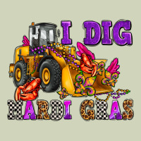 I Dig Mardi Gras Olivia Heavyweight Hoodie | Teevron
