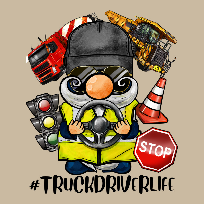 Truck Driver Life Gnome Long Sleeve Tee by BarkalooDesign | Teevron