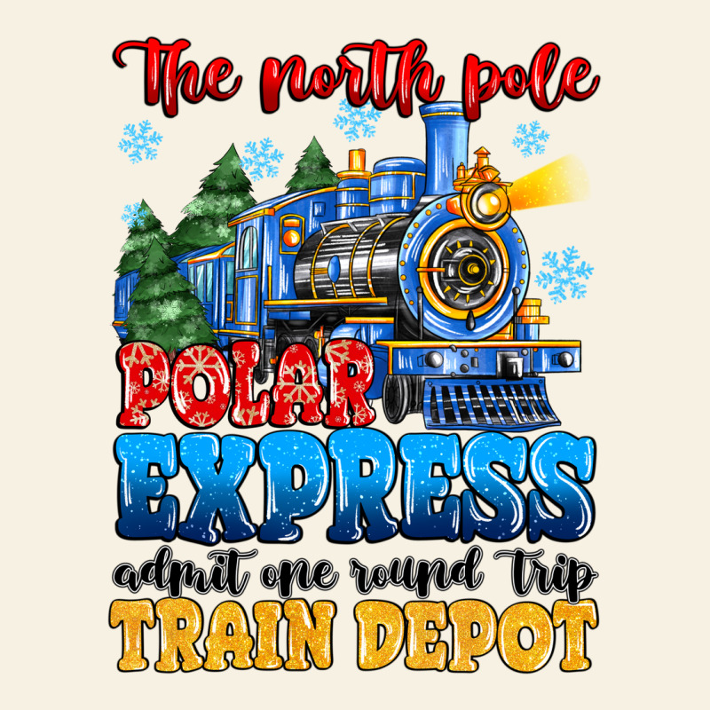 Thr North Pole Polar Express Admit One Round Trip Vintage Tee by MaliasSmallBusiness | Teevron