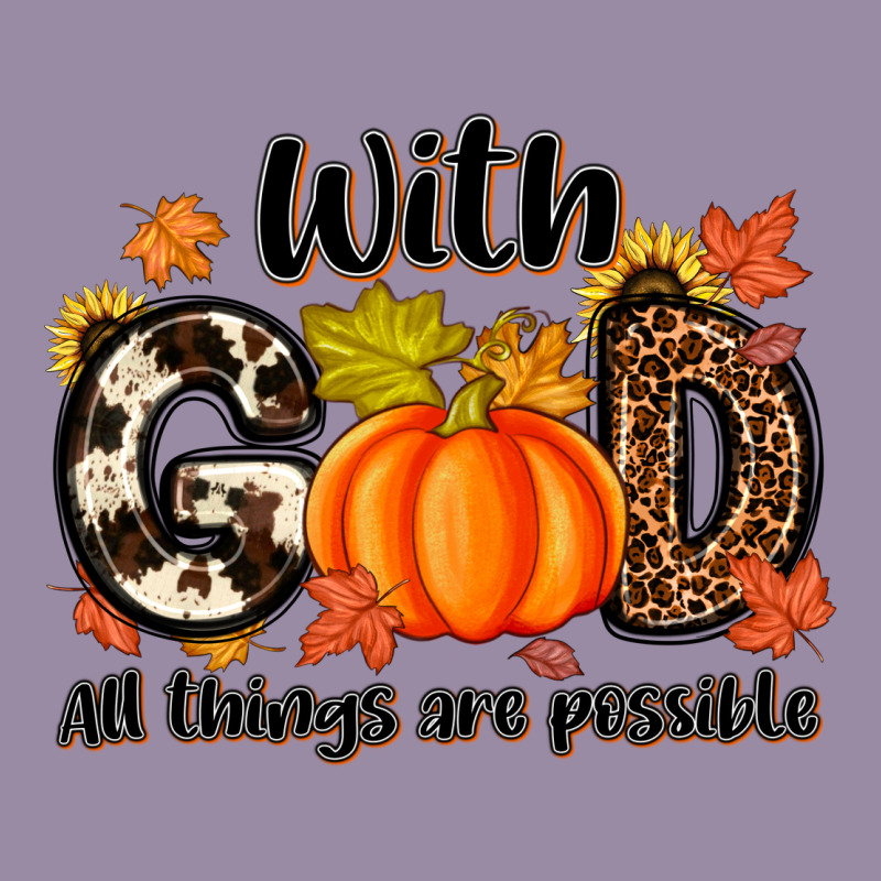 With God All Things Are Possible Classic Tee by MaliasSmallBusiness | Teevron