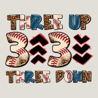 Three Up Three Down Heavy Core Tee | Teevron