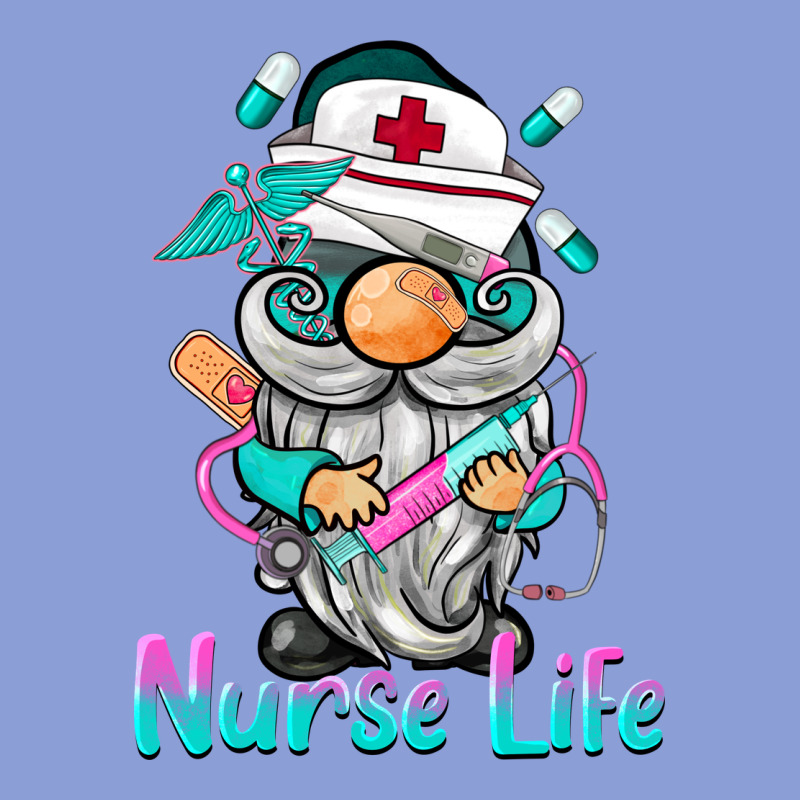 Nurse Life  Gnome Long Sleeve Tee by BarkalooDesign | Teevron