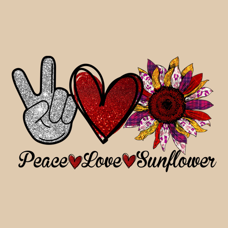 Peace Love Sunflower Heavyweight Sweatshirt by Bettercallsaul | Teevron