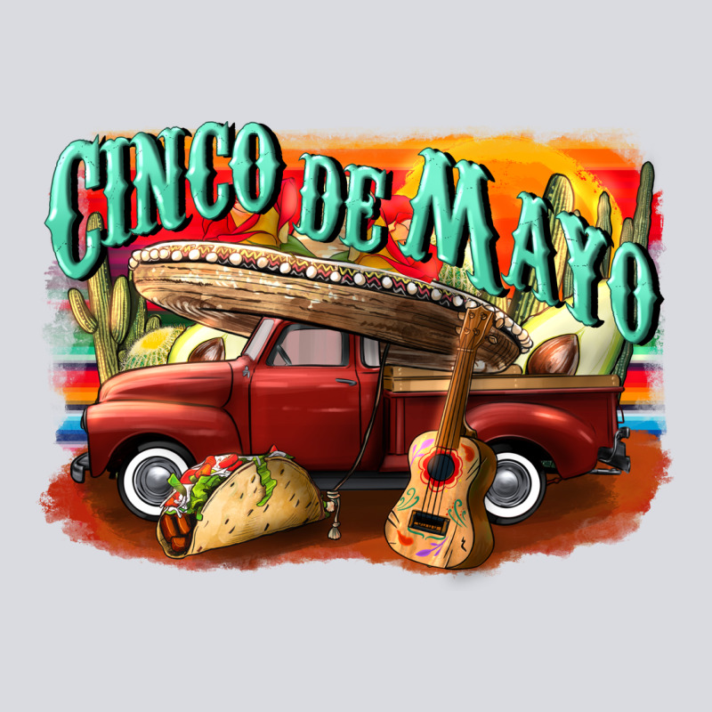 Cinco De Mayo Truck Zipper Hoodie by CowGirlArtShop | Teevron