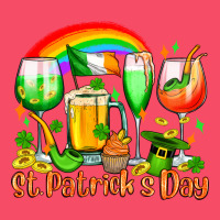 St. Patrick's Wine Glasses Premium Sweatshirt | Teevron