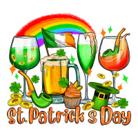St. Patrick's wine glasses | Teevron