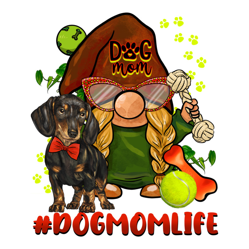 Dog Mom  Life Gnome Long Sleeve Tee by BarkalooDesign | Teevron