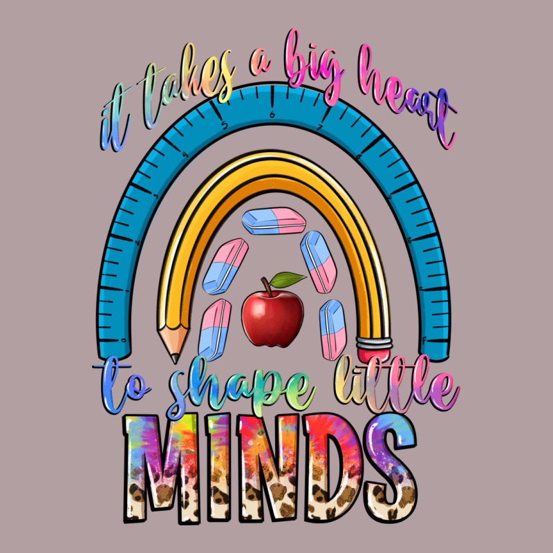 It Takes A Big Heart To Shape Little Vintage Hoodie by NancyCooperArtShop | Teevron