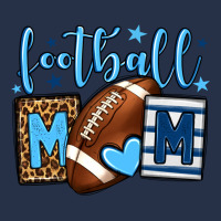 Football Mom Blue Team Color  Mother's Day Premium Hoodie | Teevron